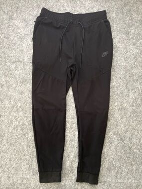 Nike Tech Fleece Joggers Mens L Black Lightweight Slim Athletic Pants DX0826-010